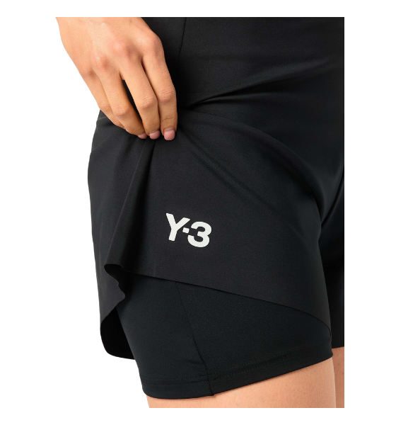 Y-3 X US OPEN Black Y-3 Match Shorts