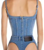 Illusion Denim Corset