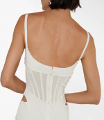 White Corset Dress