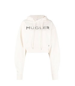 Ivory Silver Logo Sweatshirt