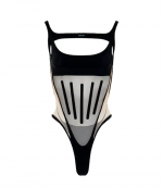 Mugler Black Corset Body