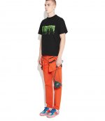 Slime Logo Classic Black Green T-Shirt