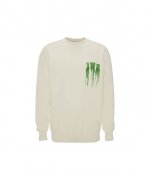 Slime Logo Classic Off White Green Sweatshirt