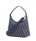 Carol Medium Navy Logo Pouchette