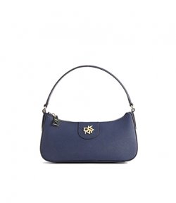Carol Navy Shoulder Baguette