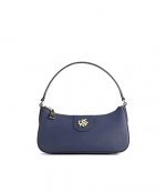 Carol Navy Shoulder Baguette