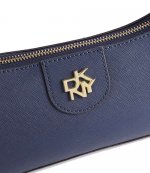 Carol Navy Shoulder Baguette