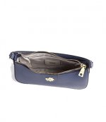 Carol Navy Shoulder Baguette