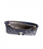 Carol Navy Blue Baguette