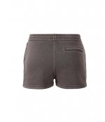 Essential Terry Washed Cola Sweatshorts With Puff Paint Logo