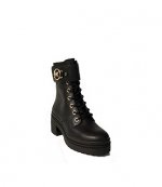 Rory Lug Black Bootie