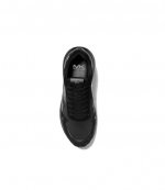 Miles Scuba Suede Black Trainer