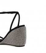 Dahlia 95 Crystal Wedge Sandal