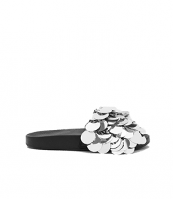 Sparkle Silver Flip Flop Sandal