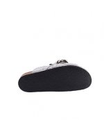 Silver Lamb Chain Loafer