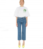 Chain Link Slim Fit Jeans