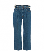 Chain Link Slim Fit Jeans
