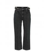 Chain Link Slim Fit Jeans