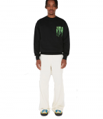 Slime Logo Black Green Classic Sweatshirt