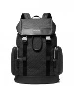 City Black Logo Backpack