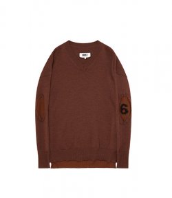 Brown Logo Pullover