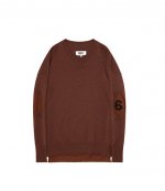 Brown Logo Pullover