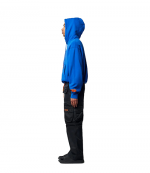 Heron Censored Hoodie Blue Navy Blue
