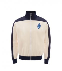 Anchor Patch Blue Off White Track Jacket