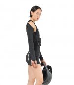 Tactical Corset Dress Black