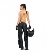 Cargo Pants With Detachable Thong Black