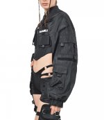 Chocker Bomber Jacket Black