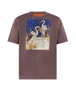 Medieval Heron SS Tee Grey White