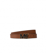 34MM Luggage Brown/Logo Reversible Belt