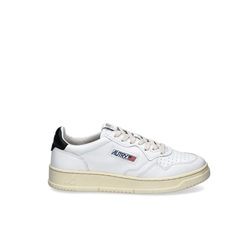 Autry Low Man White Black