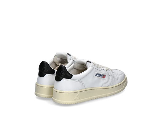Autry Low Man White Black
