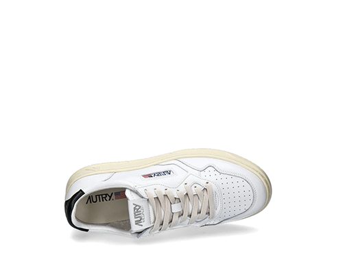 Autry Low Man White Black