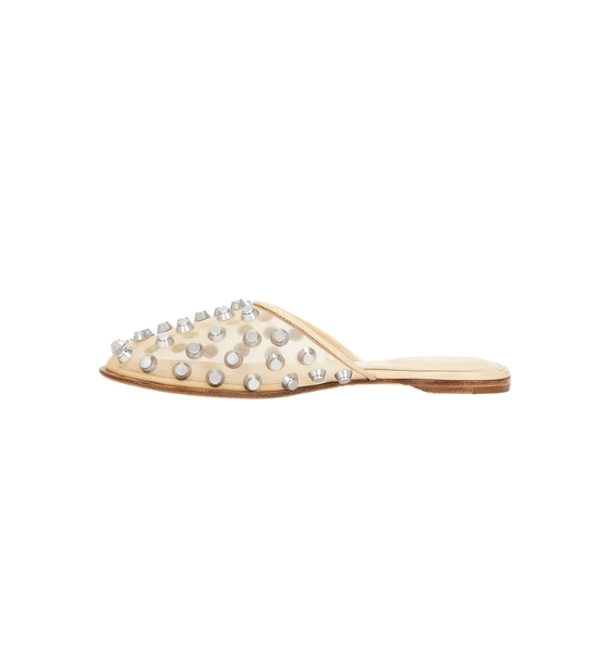 Rhodes Nude Flat Slipper