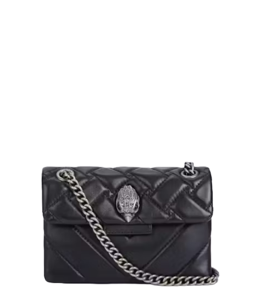 Black Mini Kensington X Bag Silver Eagle