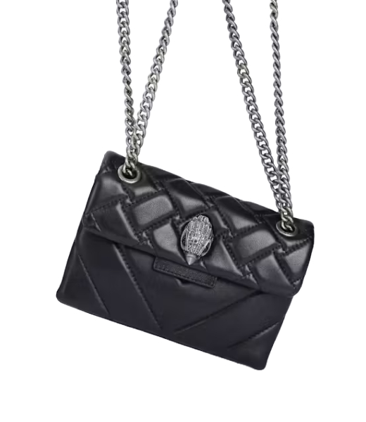 Black Mini Kensington X Bag Silver Eagle