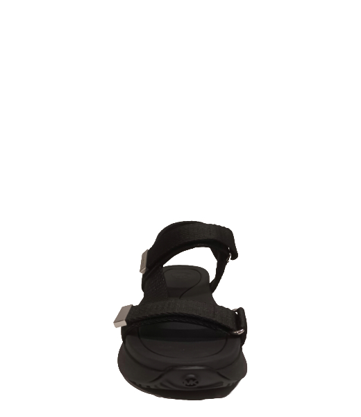 Ari Webbing Black Sandal