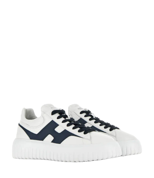 H-Stripes Allaciato H Spezzata QZB White Black H Sneaker