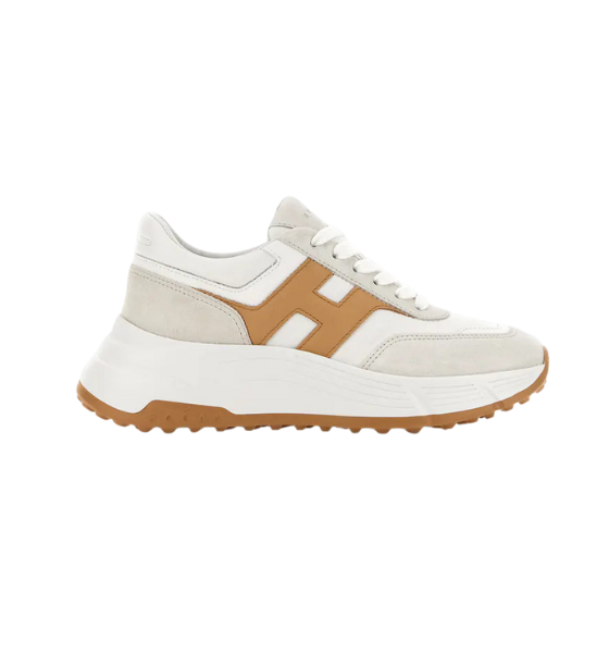 H669 White/Brown Allacciato H