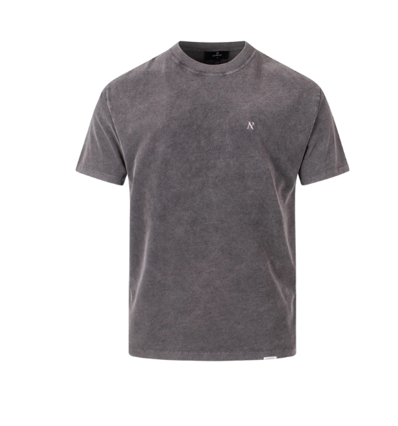 Vintage Grey Metal Initial R T-shirt