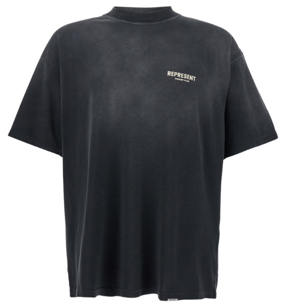 Aged Black Represent Owners Club Jersey T-shirt