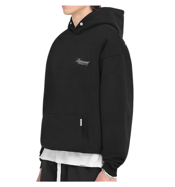 Black Represent Owners Club Script Hoodie