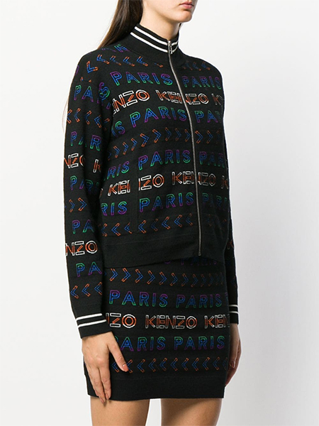 KENZO ALL OVER KENZO PARIS BLOUSE