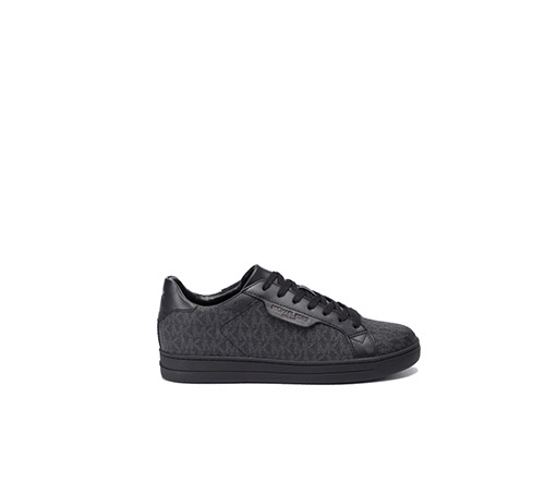 Keating Black Logo Lace Up