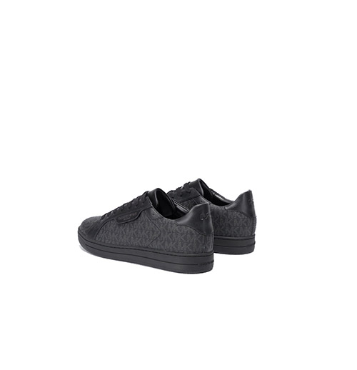 Keating Black Logo Lace Up