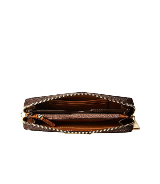 Jet Set Brown Lg Coin Mf Phn Case