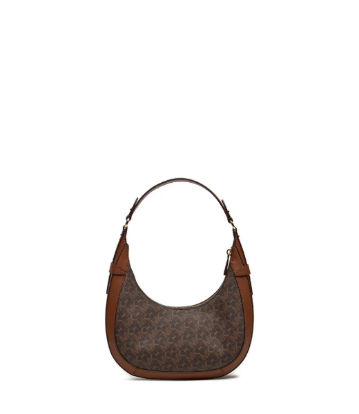 Preston Brn Luggage Sm Crescent Tz Shoulder Bag